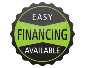 Easy financing available badge